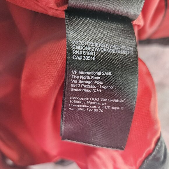 The North Face Men's Hyvent Black Gray Zip Up Hooded Jacket Coat XL SHELL ONLY - Picture 10 of 14